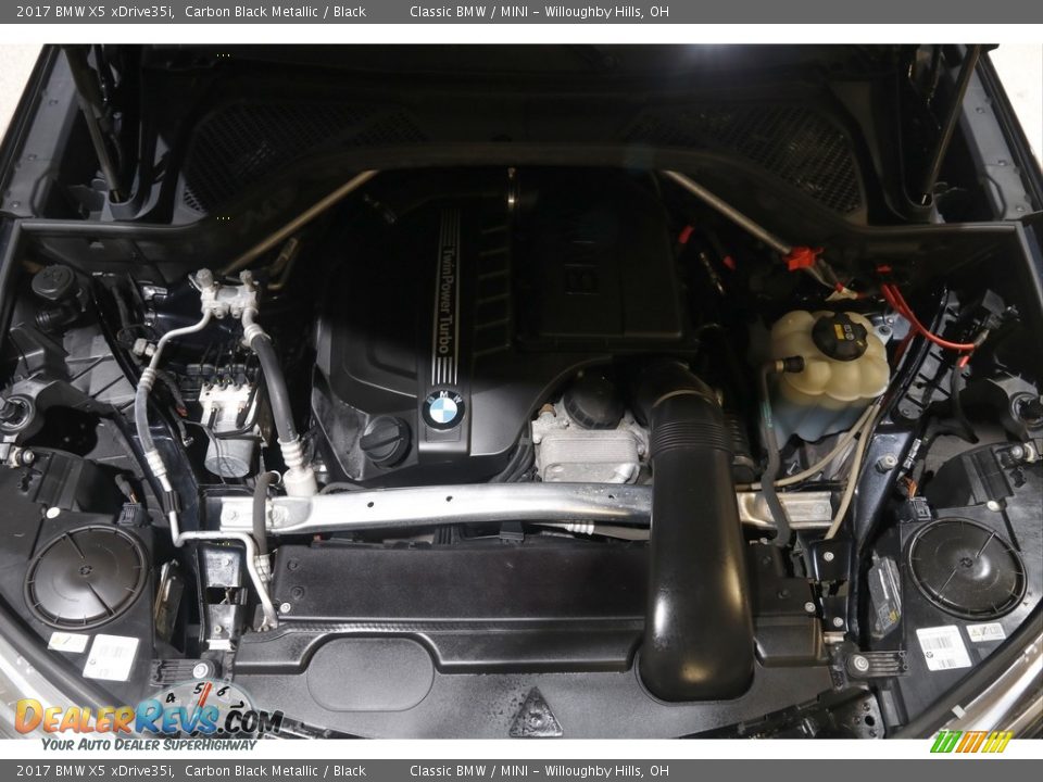 2017 BMW X5 xDrive35i Carbon Black Metallic / Black Photo #22