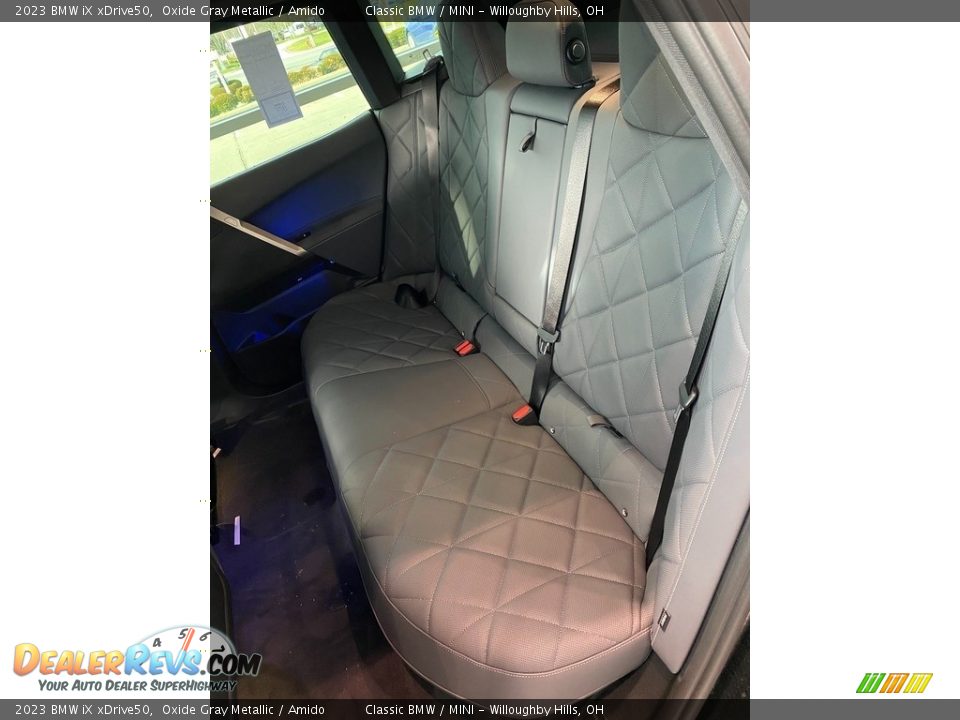 Rear Seat of 2023 BMW iX xDrive50 Photo #5