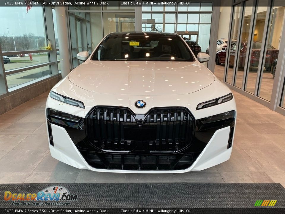 2023 BMW 7 Series 760i xDrive Sedan Alpine White / Black Photo #4