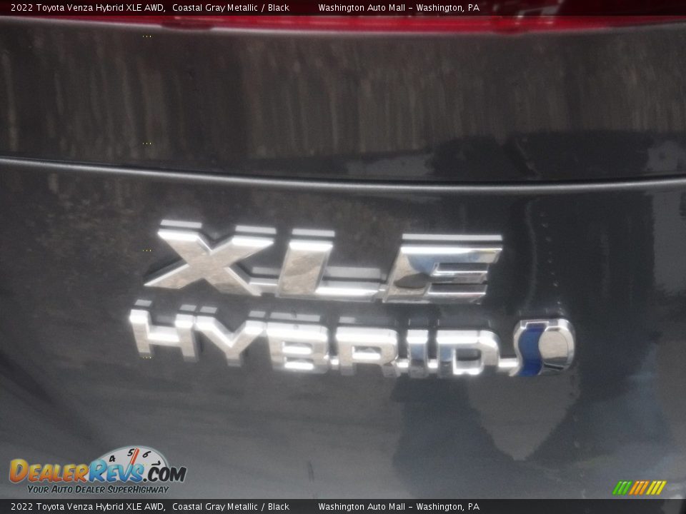 2022 Toyota Venza Hybrid XLE AWD Coastal Gray Metallic / Black Photo #10