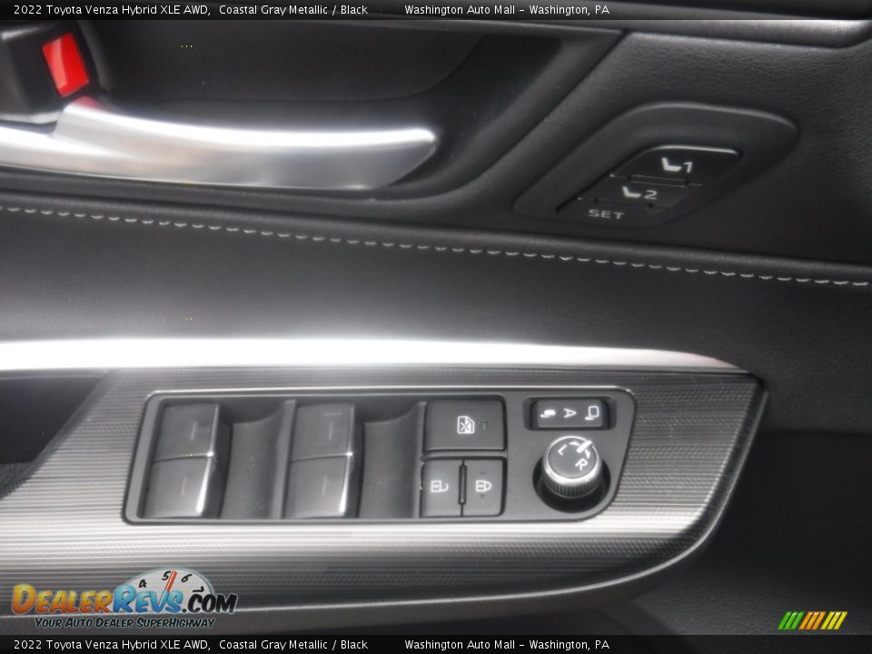 2022 Toyota Venza Hybrid XLE AWD Coastal Gray Metallic / Black Photo #12