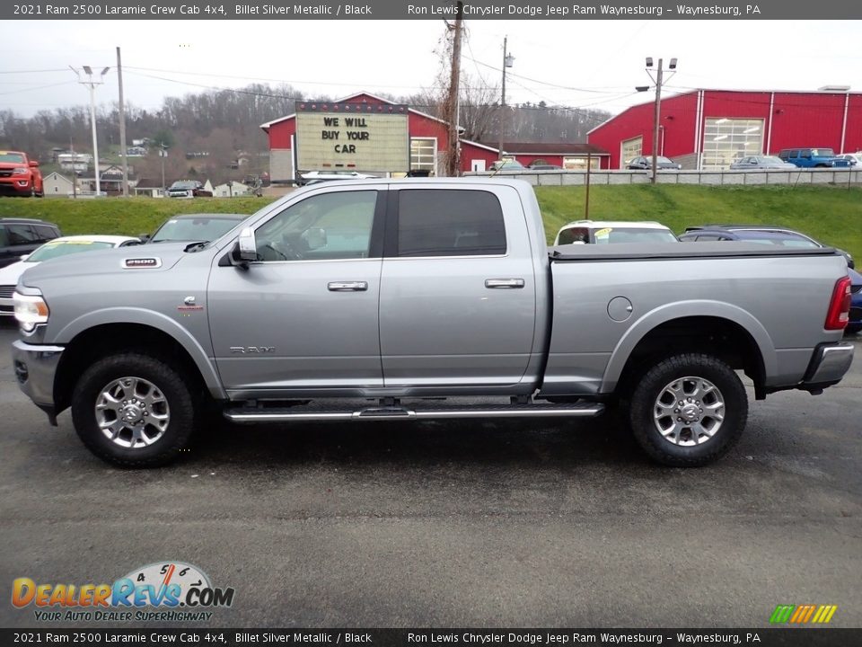 2021 Ram 2500 Laramie Crew Cab 4x4 Billet Silver Metallic / Black Photo #2