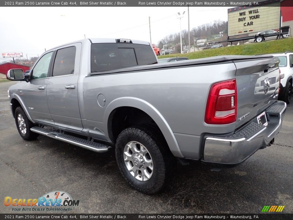 2021 Ram 2500 Laramie Crew Cab 4x4 Billet Silver Metallic / Black Photo #3