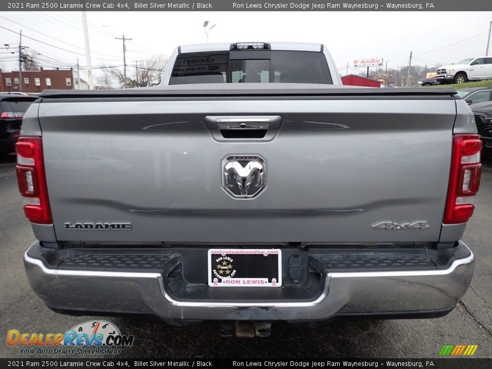 2021 Ram 2500 Laramie Crew Cab 4x4 Billet Silver Metallic / Black Photo #4