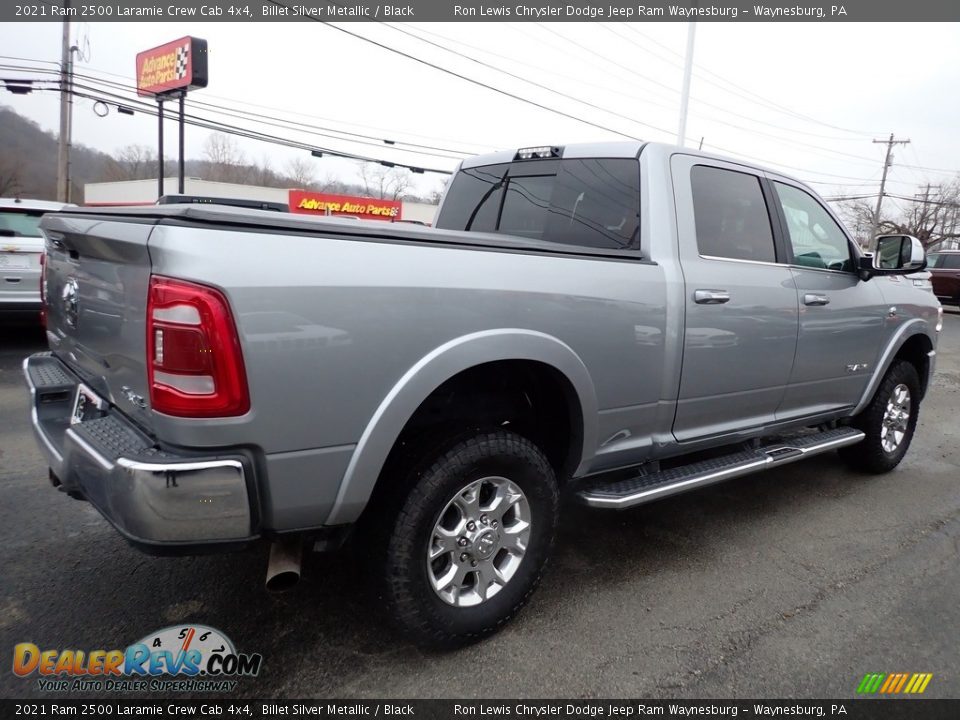 2021 Ram 2500 Laramie Crew Cab 4x4 Billet Silver Metallic / Black Photo #6
