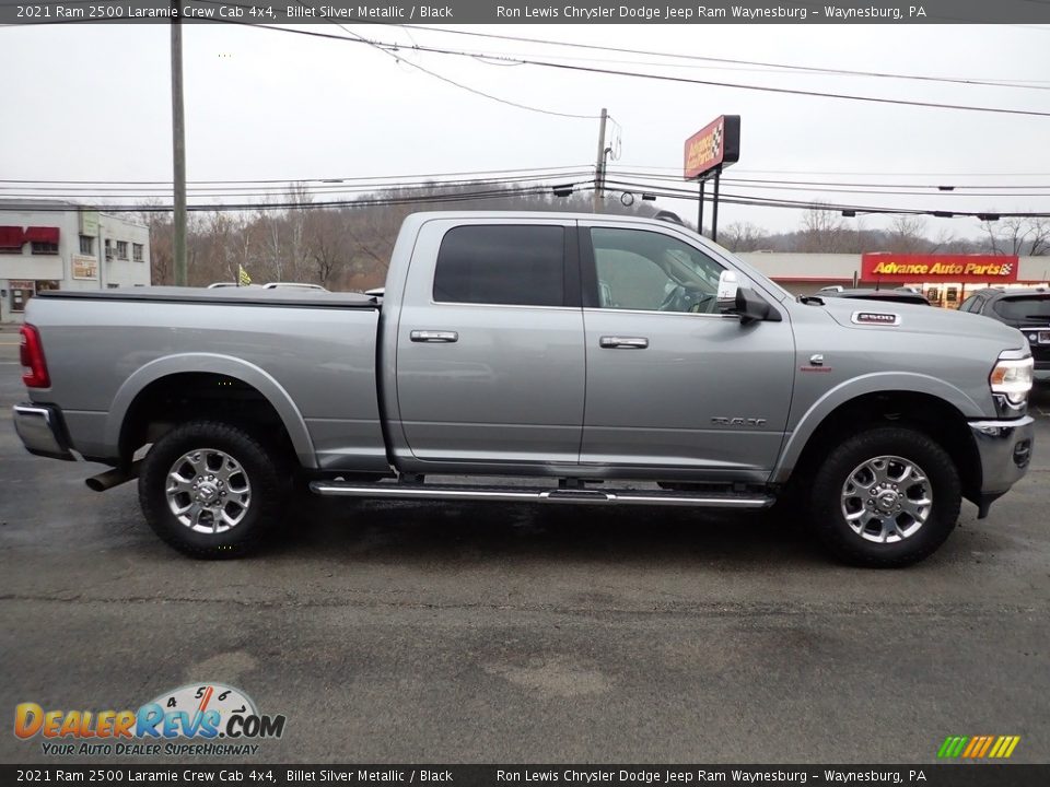 2021 Ram 2500 Laramie Crew Cab 4x4 Billet Silver Metallic / Black Photo #7