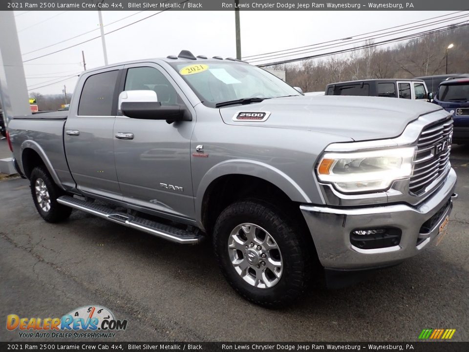 2021 Ram 2500 Laramie Crew Cab 4x4 Billet Silver Metallic / Black Photo #8