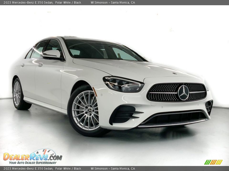 2023 Mercedes-Benz E 350 Sedan Polar White / Black Photo #2