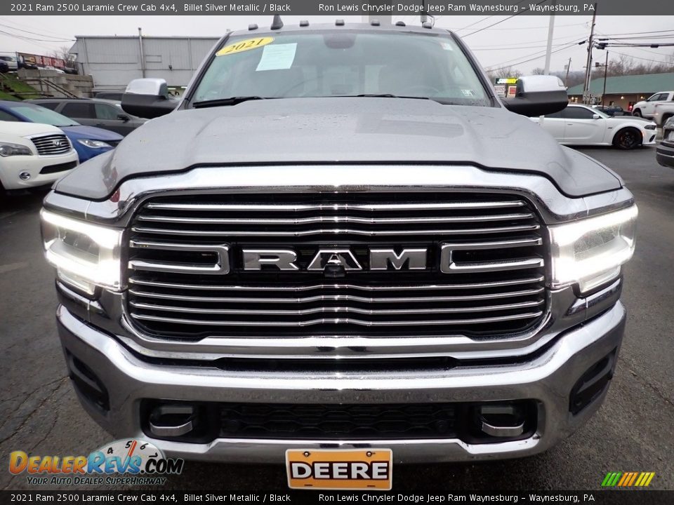 2021 Ram 2500 Laramie Crew Cab 4x4 Billet Silver Metallic / Black Photo #9