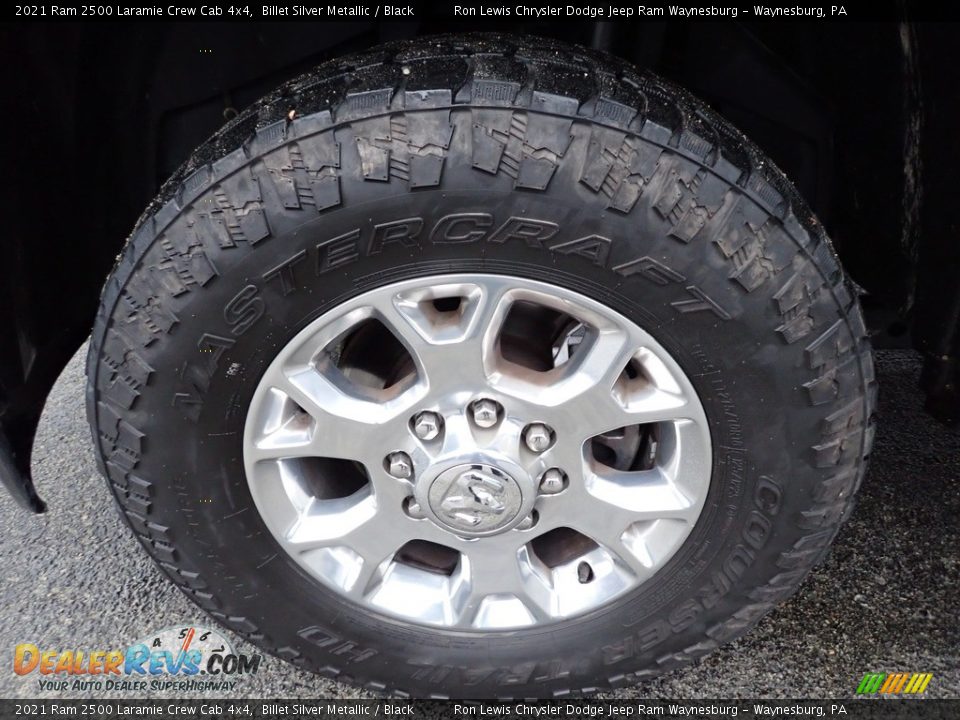 2021 Ram 2500 Laramie Crew Cab 4x4 Billet Silver Metallic / Black Photo #10
