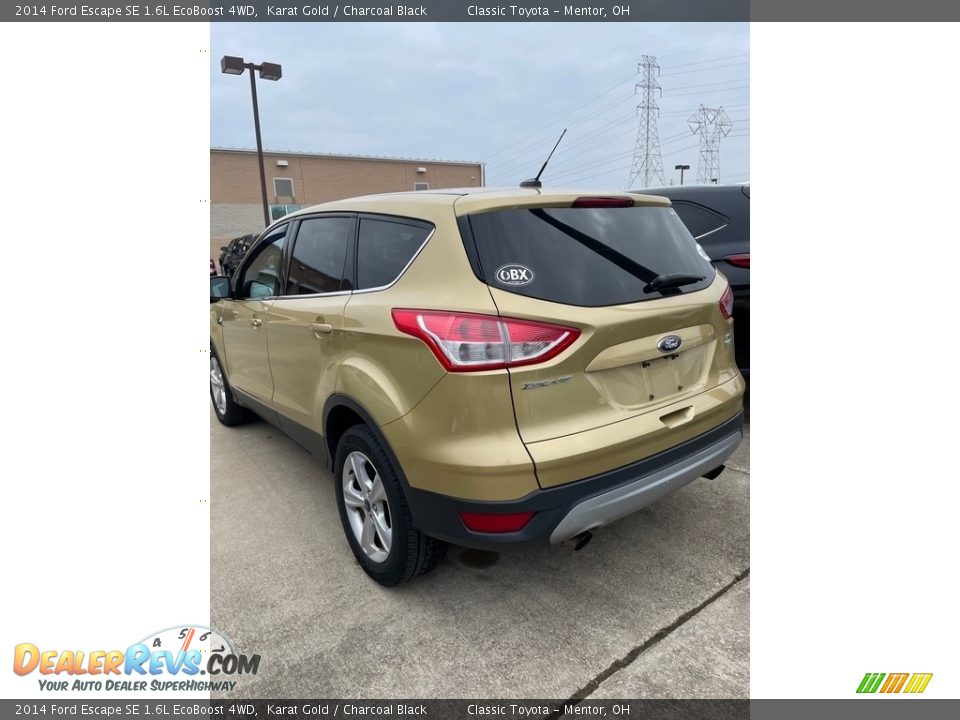 2014 Ford Escape SE 1.6L EcoBoost 4WD Karat Gold / Charcoal Black Photo #2