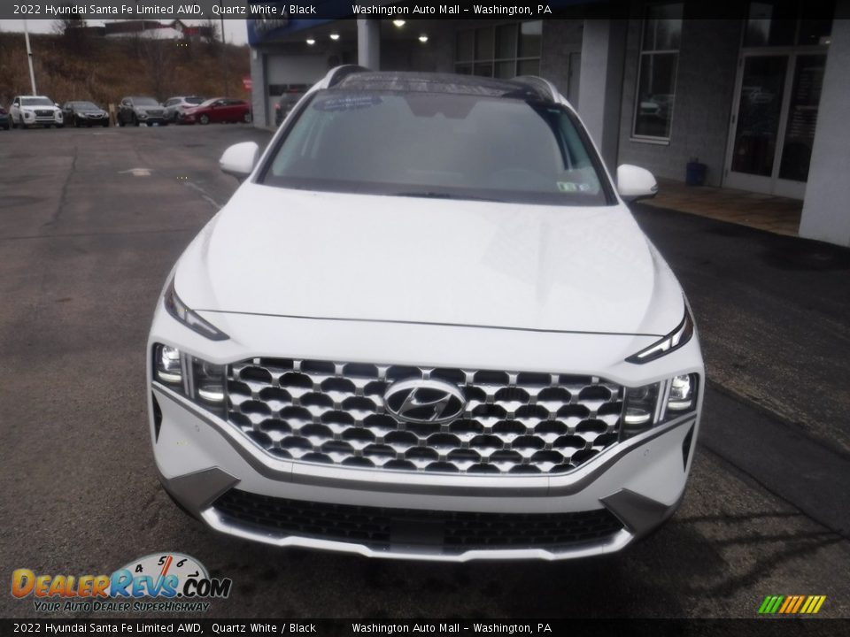 2022 Hyundai Santa Fe Limited AWD Quartz White / Black Photo #5