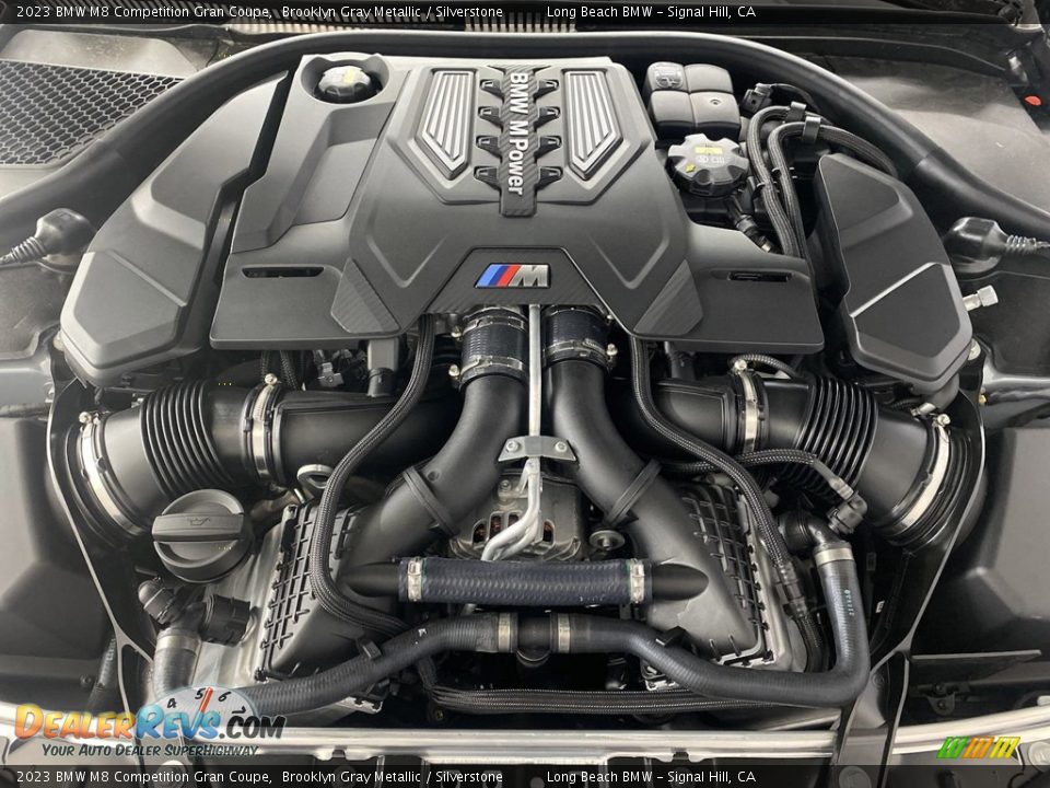 2023 BMW M8 Competition Gran Coupe 4.4 Liter M TwinPower Turbocharged DOHC 32-Valve V8 Engine Photo #9