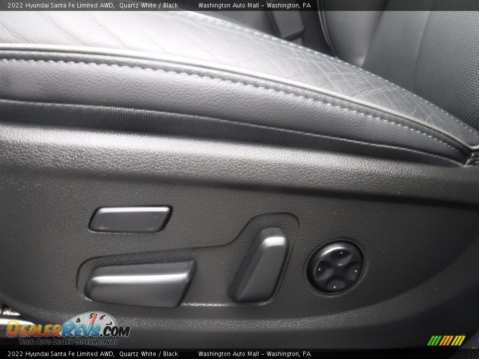 2022 Hyundai Santa Fe Limited AWD Quartz White / Black Photo #16