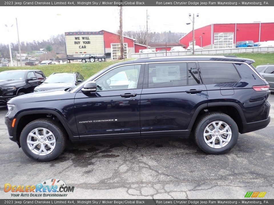 Midnight Sky 2023 Jeep Grand Cherokee L Limited 4x4 Photo #2