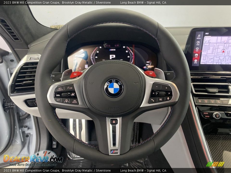 2023 BMW M8 Competition Gran Coupe Steering Wheel Photo #14