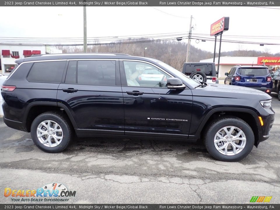 Midnight Sky 2023 Jeep Grand Cherokee L Limited 4x4 Photo #7