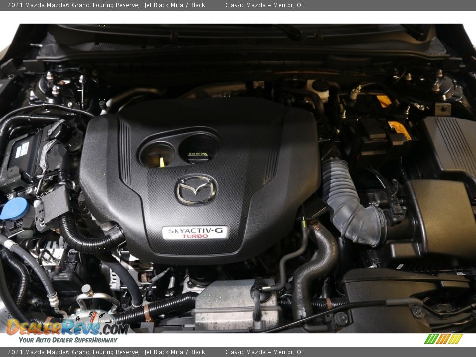 2021 Mazda Mazda6 Grand Touring Reserve Jet Black Mica / Black Photo #20