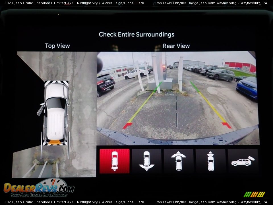 2023 Jeep Grand Cherokee L Limited 4x4 Midnight Sky / Wicker Beige/Global Black Photo #19