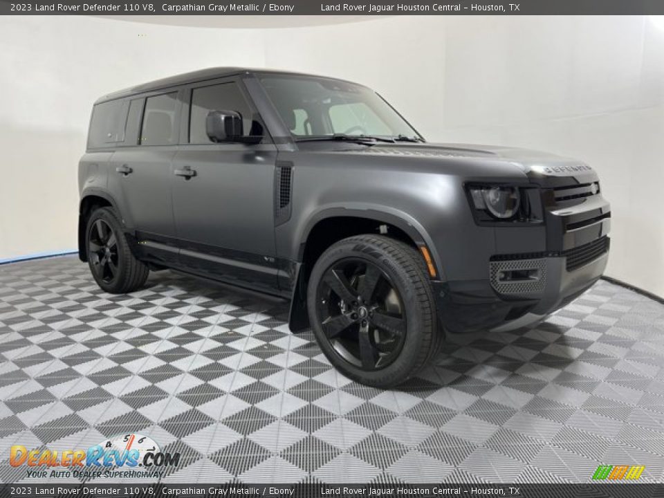 Carpathian Gray Metallic 2023 Land Rover Defender 110 V8 Photo #10