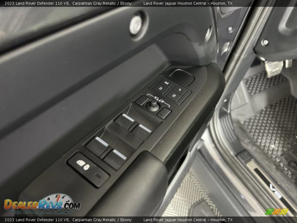 2023 Land Rover Defender 110 V8 Carpathian Gray Metallic / Ebony Photo #12