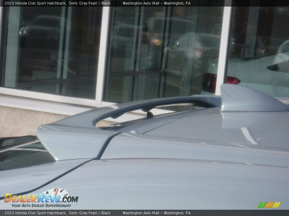 2020 Honda Civic Sport Hatchback Sonic Gray Pearl / Black Photo #4