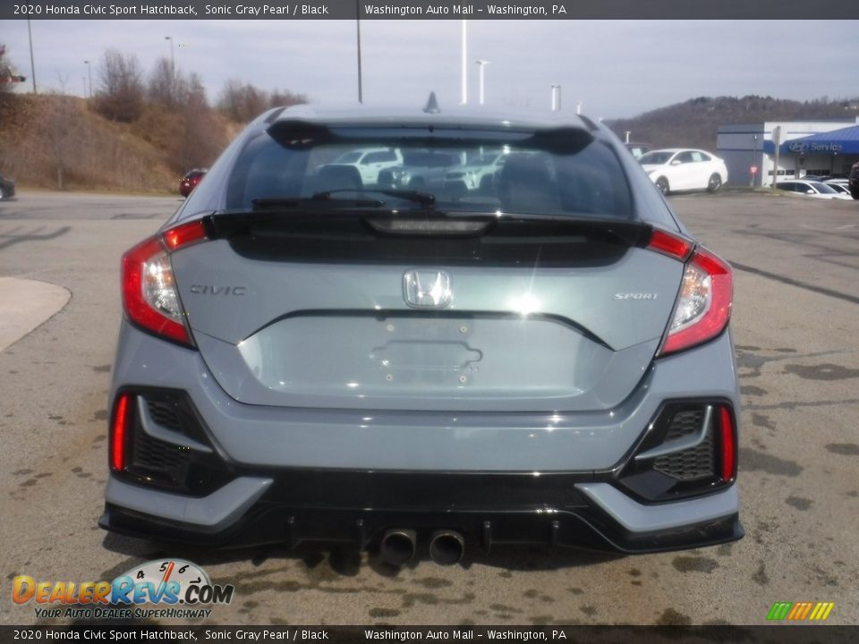 2020 Honda Civic Sport Hatchback Sonic Gray Pearl / Black Photo #8