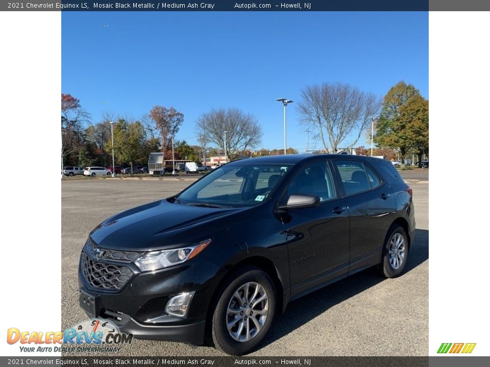 2021 Chevrolet Equinox LS Mosaic Black Metallic / Medium Ash Gray Photo #4