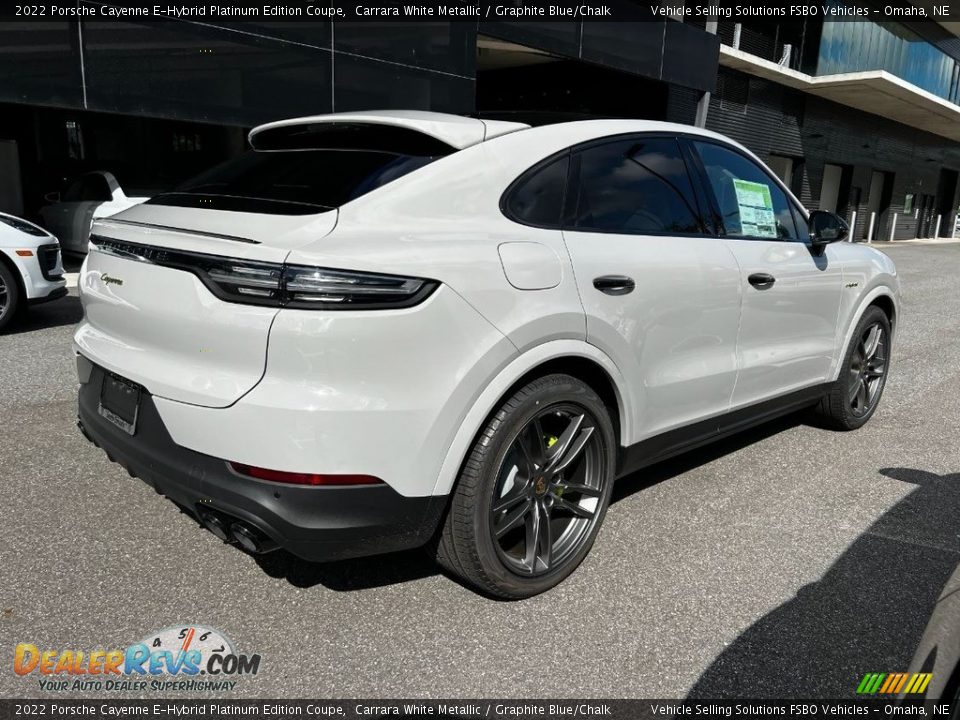 Carrara White Metallic 2022 Porsche Cayenne E-Hybrid Platinum Edition Coupe Photo #4