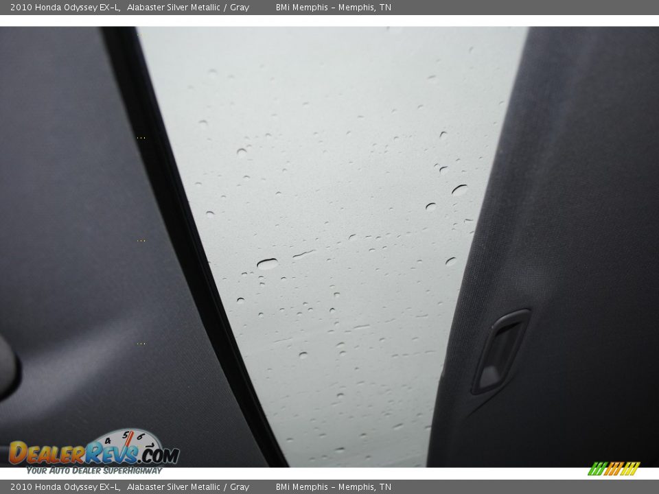 2010 Honda Odyssey EX-L Alabaster Silver Metallic / Gray Photo #22