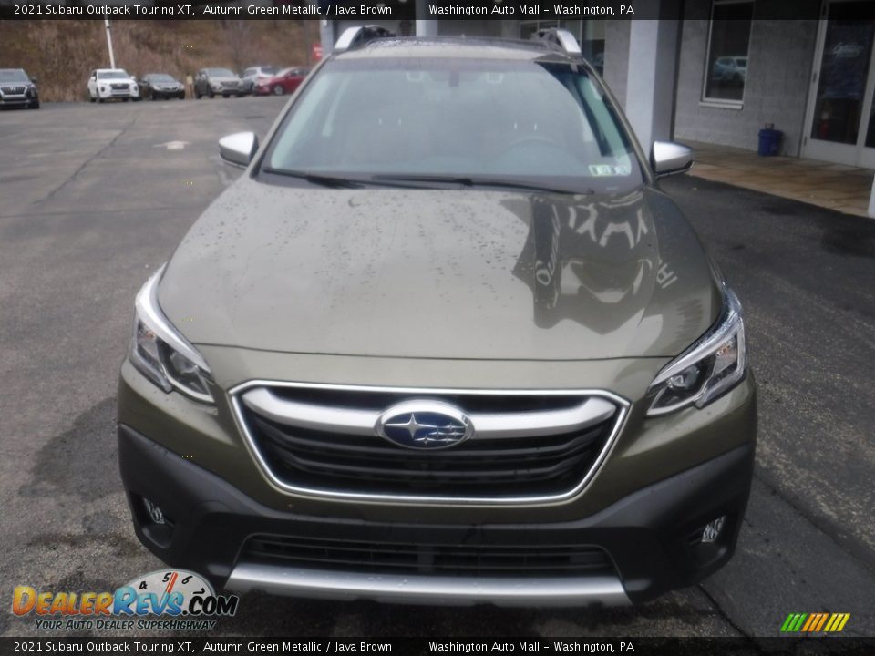 2021 Subaru Outback Touring XT Autumn Green Metallic / Java Brown Photo #5