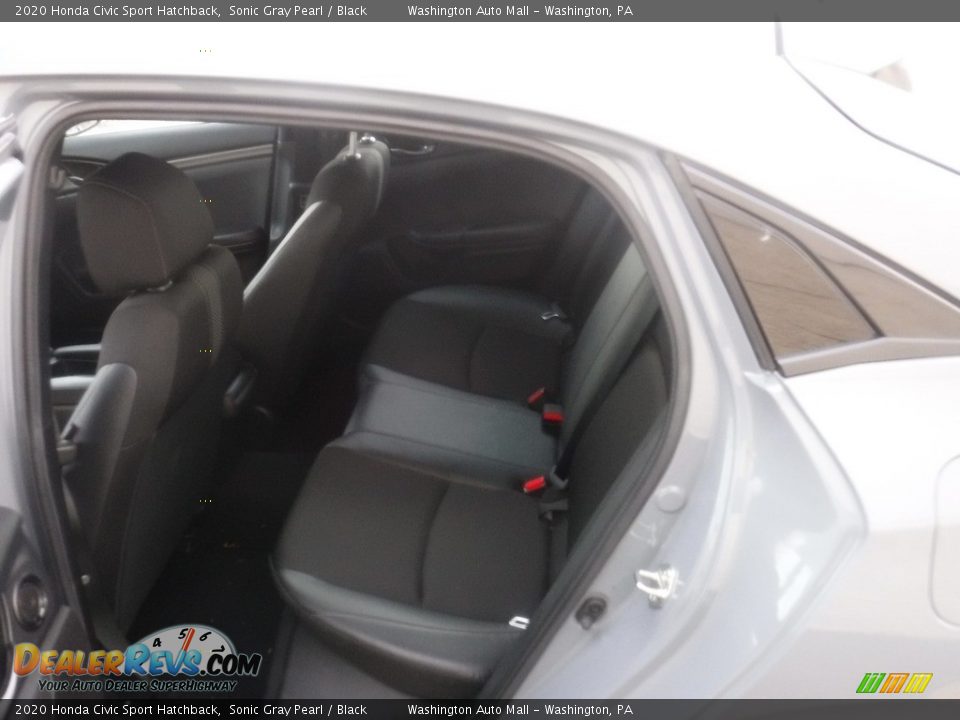 2020 Honda Civic Sport Hatchback Sonic Gray Pearl / Black Photo #25