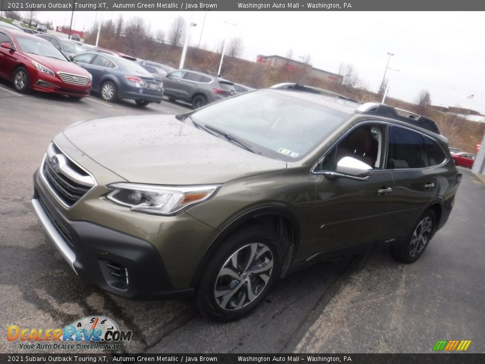 2021 Subaru Outback Touring XT Autumn Green Metallic / Java Brown Photo #6