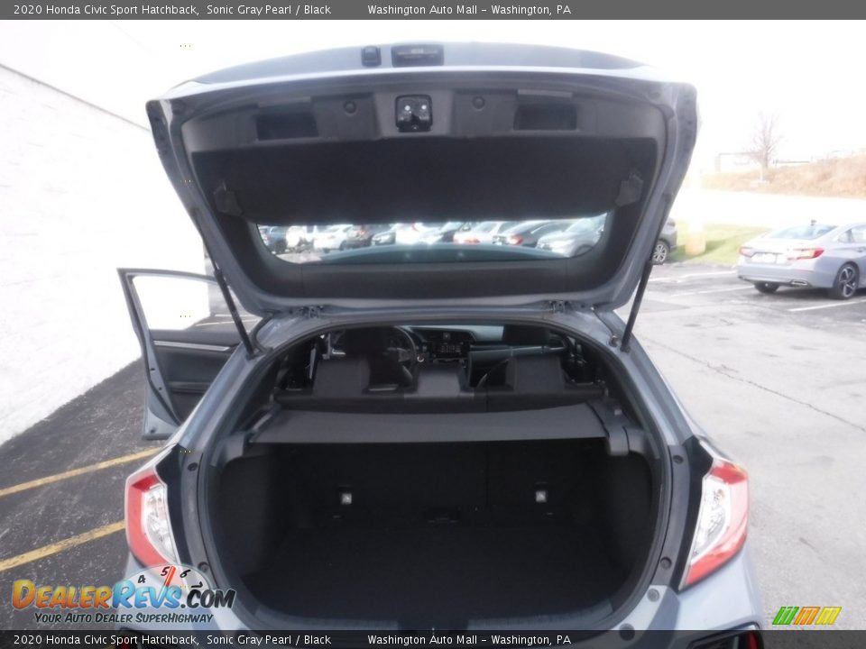 2020 Honda Civic Sport Hatchback Sonic Gray Pearl / Black Photo #26