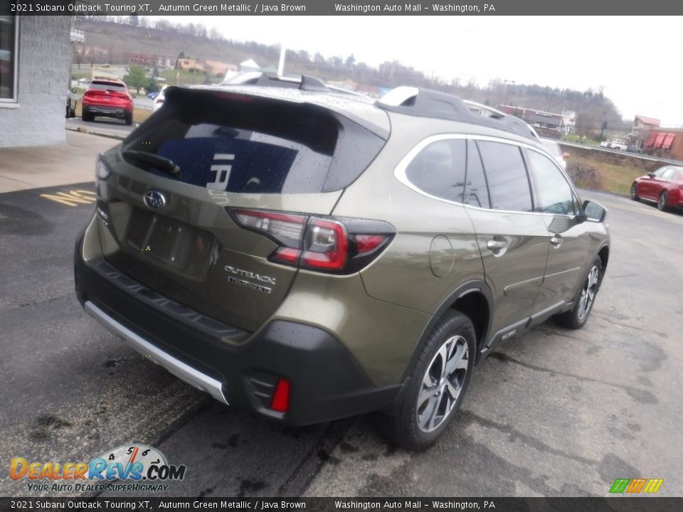 2021 Subaru Outback Touring XT Autumn Green Metallic / Java Brown Photo #10