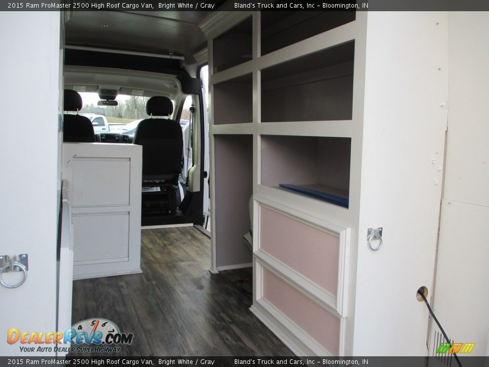 2015 Ram ProMaster 2500 High Roof Cargo Van Bright White / Gray Photo #20