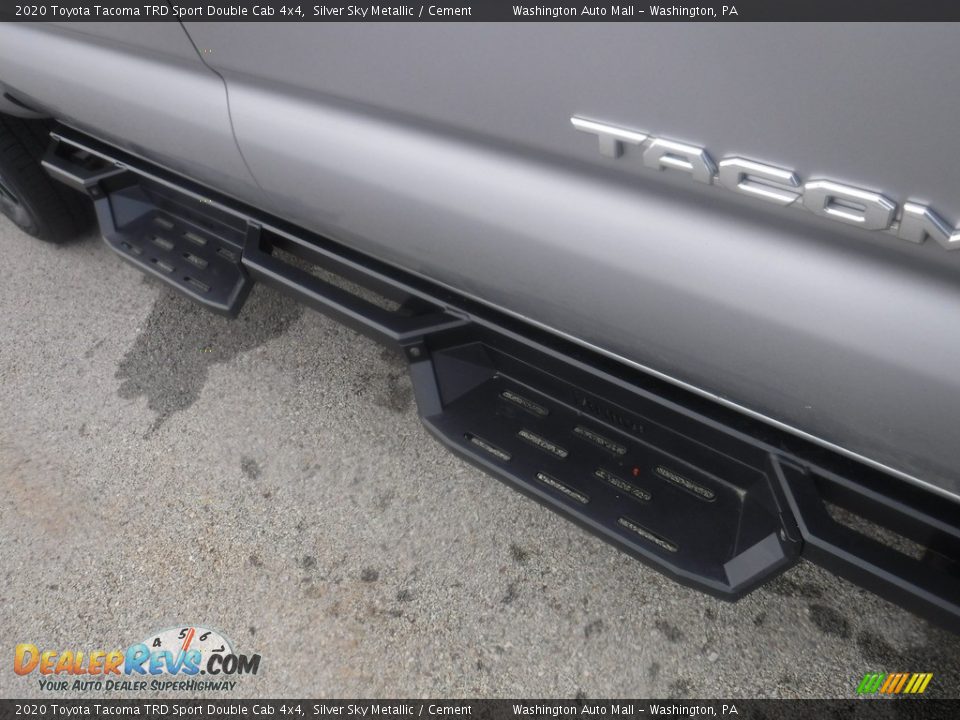 2020 Toyota Tacoma TRD Sport Double Cab 4x4 Silver Sky Metallic / Cement Photo #3