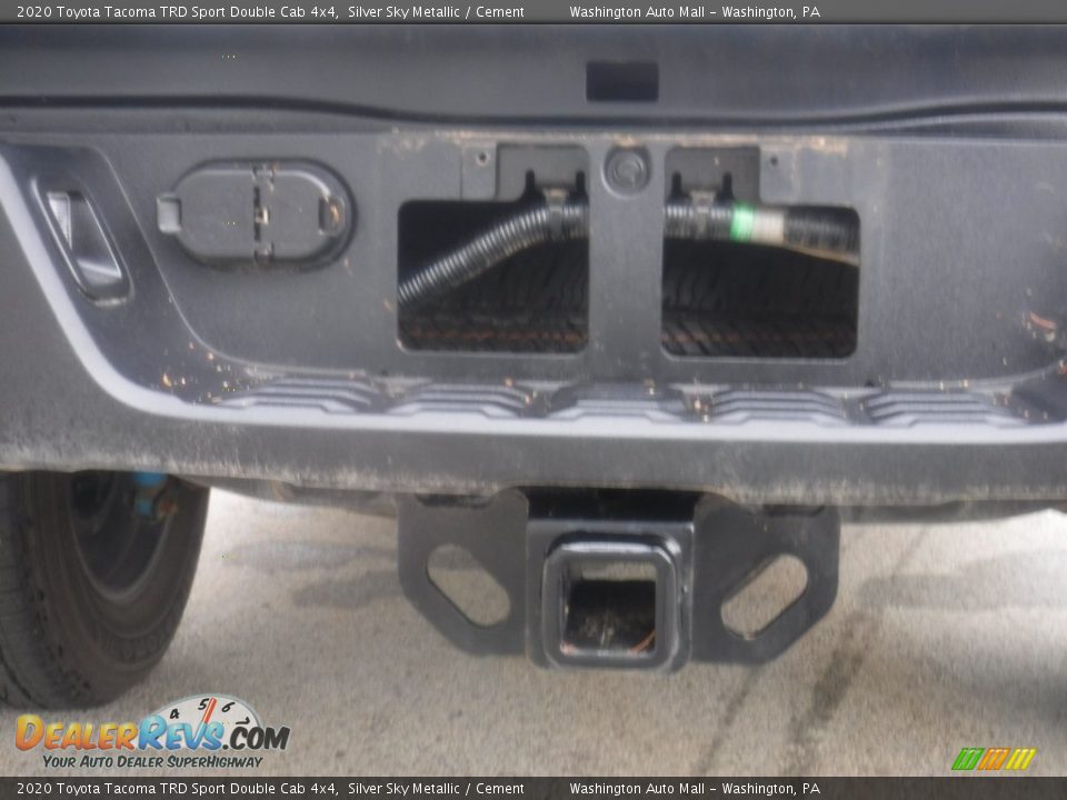 2020 Toyota Tacoma TRD Sport Double Cab 4x4 Silver Sky Metallic / Cement Photo #13