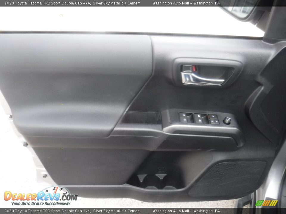 2020 Toyota Tacoma TRD Sport Double Cab 4x4 Silver Sky Metallic / Cement Photo #18