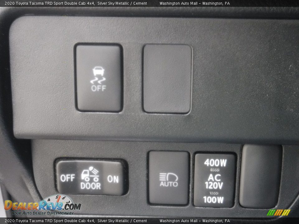 2020 Toyota Tacoma TRD Sport Double Cab 4x4 Silver Sky Metallic / Cement Photo #21