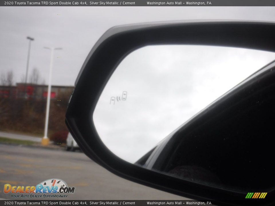 2020 Toyota Tacoma TRD Sport Double Cab 4x4 Silver Sky Metallic / Cement Photo #32