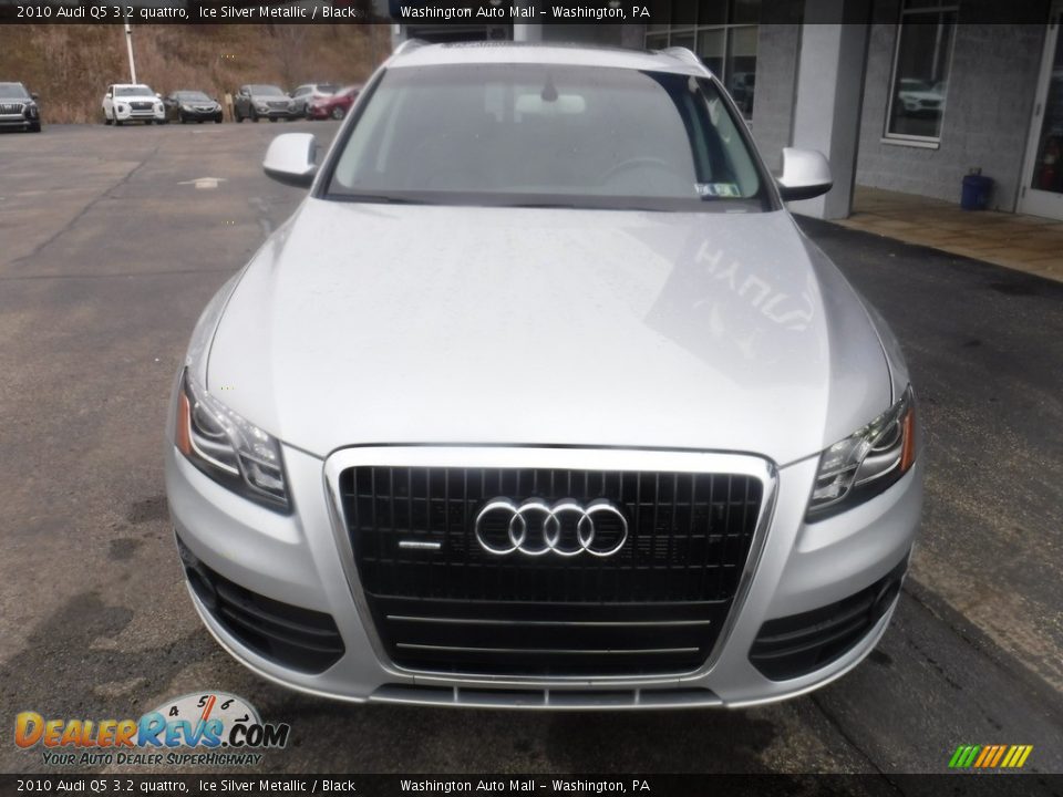 2010 Audi Q5 3.2 quattro Ice Silver Metallic / Black Photo #5