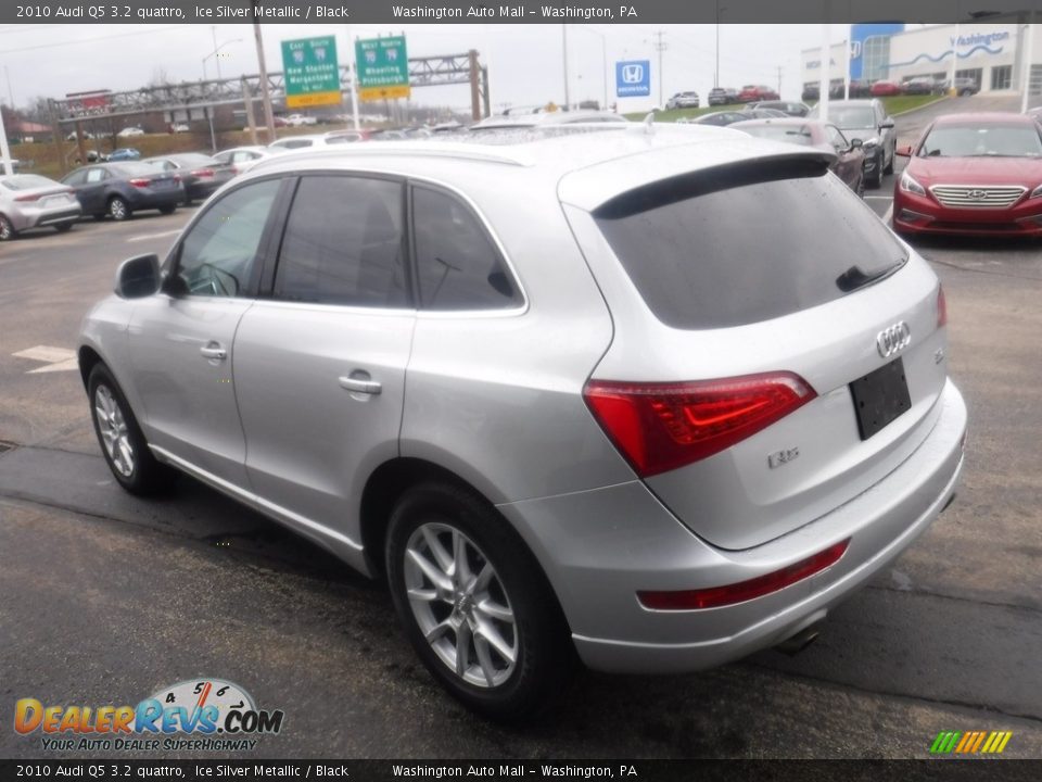 2010 Audi Q5 3.2 quattro Ice Silver Metallic / Black Photo #9