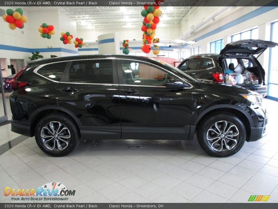 2020 Honda CR-V EX AWD Crystal Black Pearl / Black Photo #4