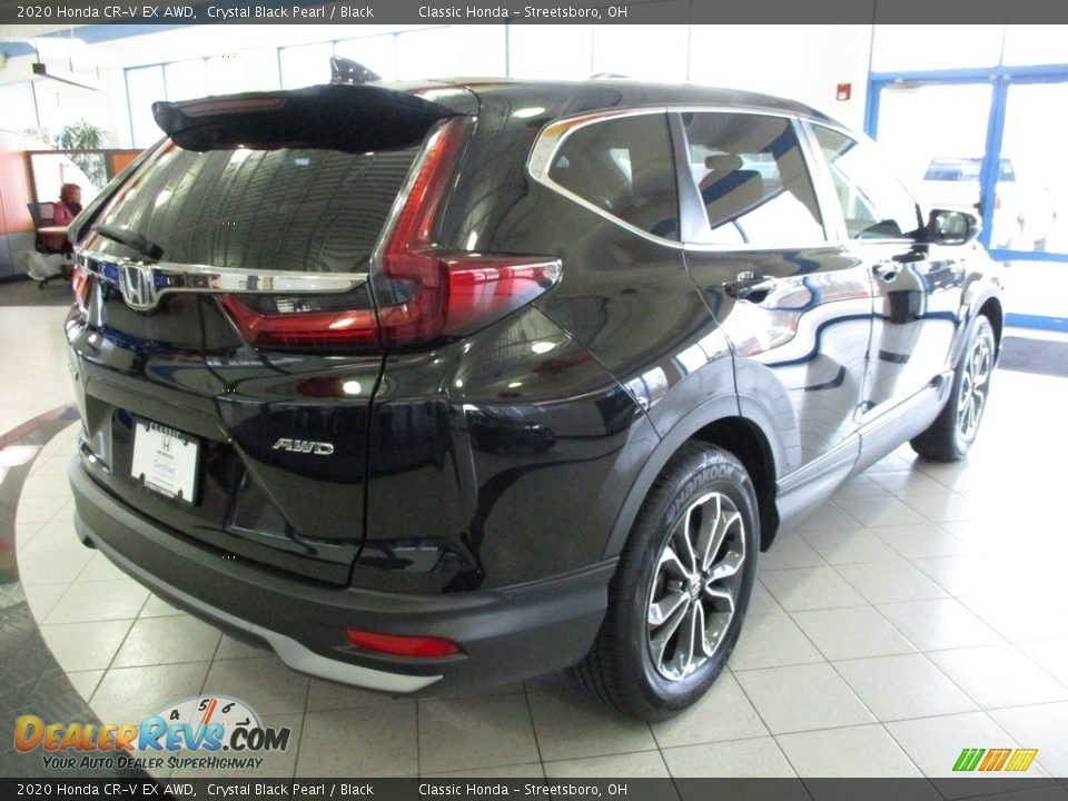 2020 Honda CR-V EX AWD Crystal Black Pearl / Black Photo #7