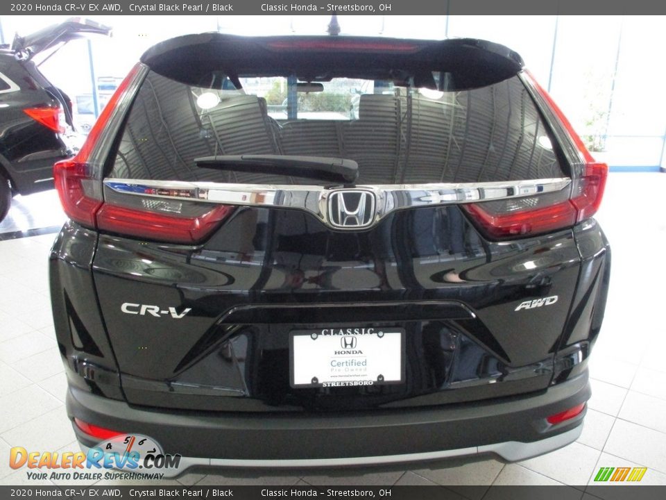 2020 Honda CR-V EX AWD Crystal Black Pearl / Black Photo #8