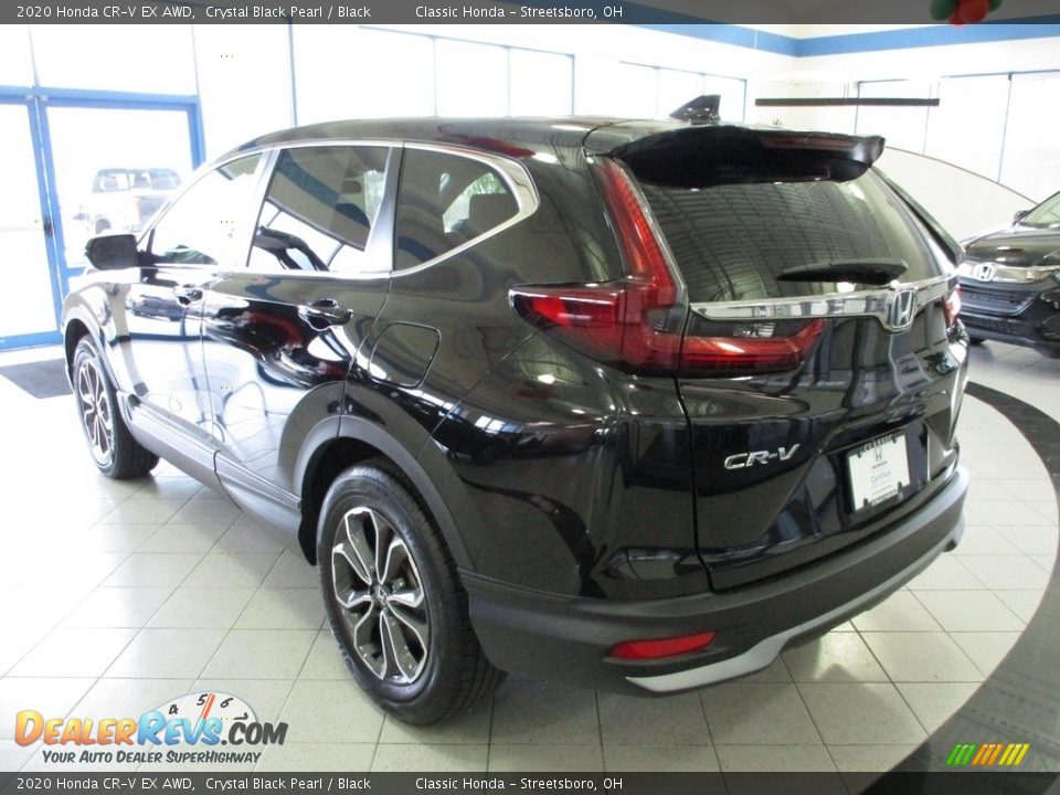 2020 Honda CR-V EX AWD Crystal Black Pearl / Black Photo #9