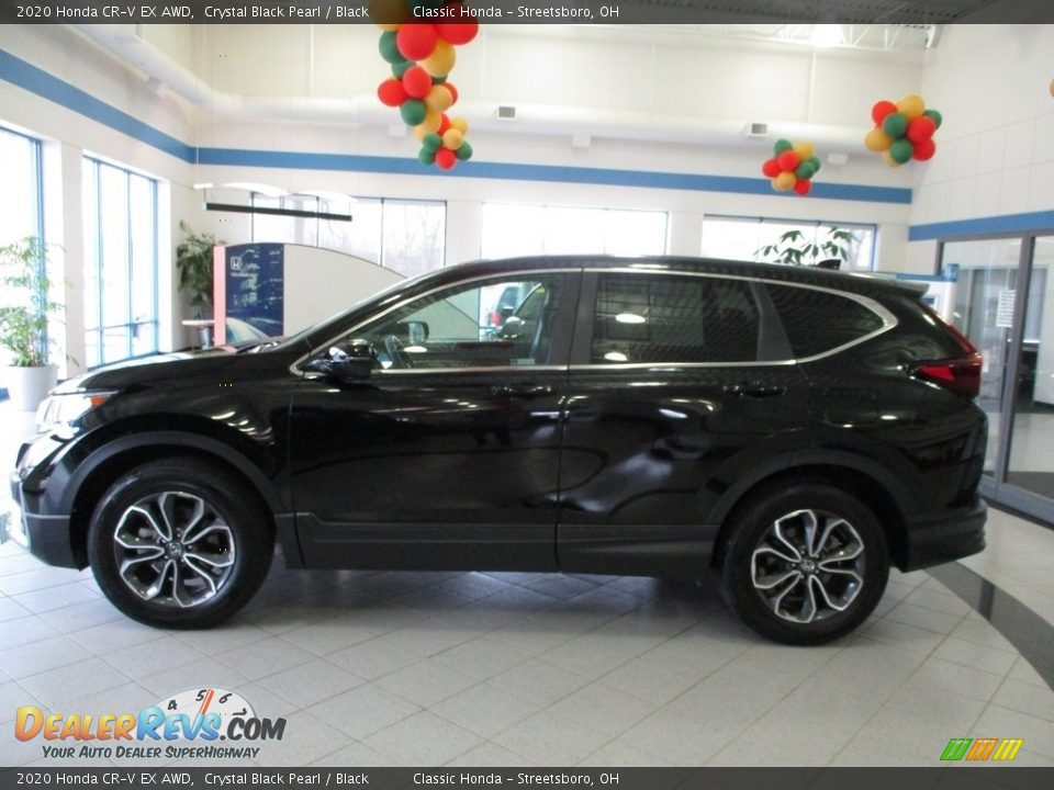 2020 Honda CR-V EX AWD Crystal Black Pearl / Black Photo #10