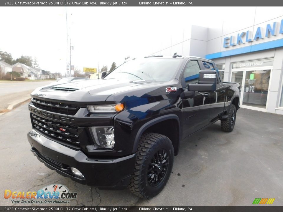 2023 Chevrolet Silverado 2500HD LTZ Crew Cab 4x4 Black / Jet Black Photo #1