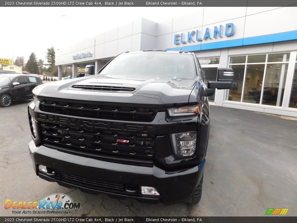 2023 Chevrolet Silverado 2500HD LTZ Crew Cab 4x4 Black / Jet Black Photo #2